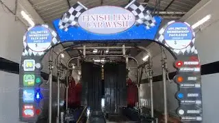 Peco Tunnel At Finish Line Express Car Wash In Hewitt Texas 