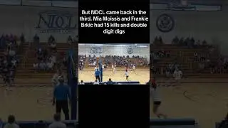 NDCL vs Mentor volleyball extended highlights (8/19/25)