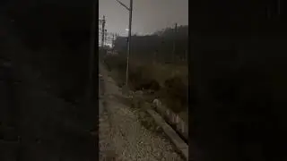Dehradun Express is moving towards the platform at a very slow speed, changing tracks. #indiantrains