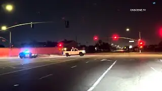 CHP Ends Multi-City Pursuit With PIT Maneuver in Highland