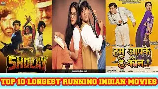Top 10 longest running movie on theaters in india