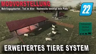 LS22 - Modvorstellung - Erweitertes Tiere System -Todesrate - Mehrlingsgeburt uvm. [PC]