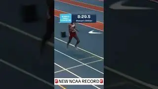 Doris Lemngole breaks the NCAA record by almost 4 seconds!🚨🎥 IG/ncaatrackfield x Peacock