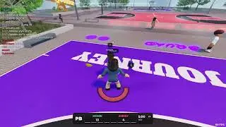 Playing guhreen on stream in 2v2 court turning into almost clutched up one v one