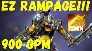 Insane Fast Farm Guide 12Min Radiance Alchemist With Self Stack 7.27 Dota 2  Alchemist 900 GPM
