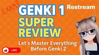 Full Genki 1 Review with Moe-sensei 🎌 Can We Finish All 75 Slides!