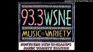 93.3 WSNE Providence - April 1985 - scoped aircheck