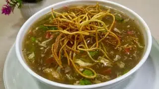 Chicken Manchow Soup Recipe | How To Make Chicken Soup At Home | Chicken Soup Recipe