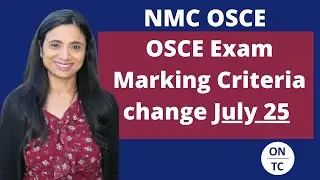 NMC OSCE Marking Criteria Update July 2025