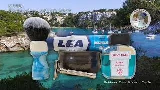 SOTD s396L || LEA Crema - Original Shave Cream | Fuko Shaving &ldquo;Cloudy Sky&rdquo; |  RazoRock Mamba 70