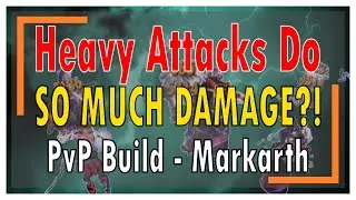 ESO Dragonknight PvP Build | Heavy Attack Build | PvP | Markarth