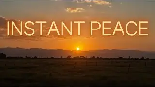 Relaxing Music for a Calm Moment 🌅 Ambient Background with Peaceful Sunset & Nature Sounds