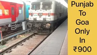 Punjab To Goa || Punjabi Solo Traveller ||Budget Goa Trip