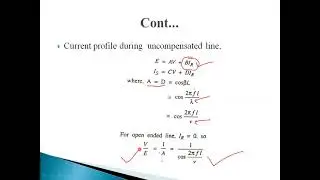 Reactive loss characteristics of transmission line and Operation for no load condition