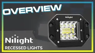 Off Road LED Recessed Lights Overview (Nilight)