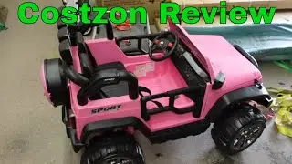 Обзор детского электромобиля Costzon Kids Electric Car 2 Seater