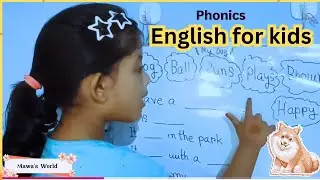 Phonics reading|| English for kids || education video|| Mawa's World