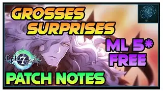 [PATCH NOTES] Grosses surprises ... ML 5* FREE ... | Epic Seven