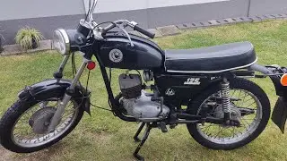 WSK 125 KOS 1982 , prezentacja oryginalnego stanu zachowania