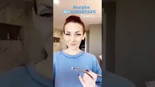 Morphe 35Y AURASCAPE Eyeshadow Palette #grwm #aesthetic #thatgirl #shorts