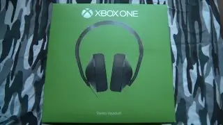 Стерео Гарнитура Xbox One. Распаковка, Обзор, Тест микрофона.