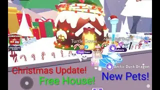 Adopt Me Christmas Event Pets, Pudding House, Making Neon Artic Dusk Dragon & Mega Fairy Bat Dragon!