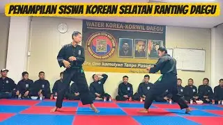 Penampilan Siswa SH Terate Korea Selatan Ranting Daegu