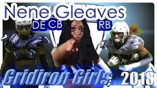 LFL 2018 Highlights - Nene Gleaves Highlights - Gridiron Girls