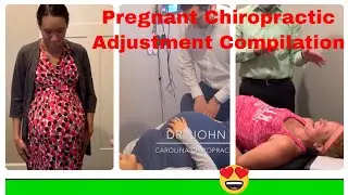 Chiropractic Adjustment - Pregnancy Adjusting Compilation - Webster's Technique - Activator - MVA