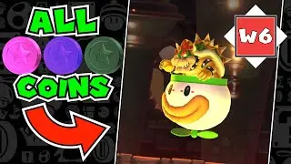 Super Mario Run ALL Colour Coins GUIDE (World 6)