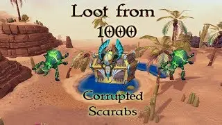 [Runescape] Loot from 1000 corrupted Scarabs - on task (menaphos)