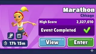 Subway Surfers x Mexico Halloween | Marathon | New One Run Challenge | Chicago | High Score |