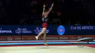 SYVERHUSET Niklas (NOR) - 2022 Artistic Worlds, Liverpool (GBR) - Qualifications Floor Exercise