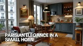 Parisian Elegance in a Small Home | French Aesthetics & Timeless Tiny Home Styling