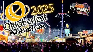M&uuml;nchen Oktoberfest 2025 - The Best Rides & Highlights | Wiesn Munich Beer Festival 🇩🇪🍺