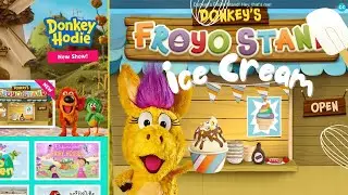 Make Ice Cream with Duck,Purple Panda,Grampy Hodie,Bod Dog | Chun & Homeschooling