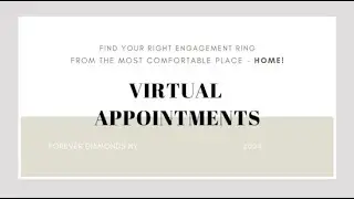 Discover Your Dream Engagement Ring with Our Virtual Appointments | Forever Diamonds NY