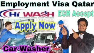 Car Washer New job Qatar, Very urgent requirement Qatar car Washer job, self selection ecr accept