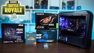 Ensamblando PC Gamer económico para jugar Fortnite Battle Royale en 1080p 60fps - Proto HW & Tec