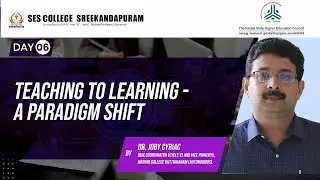 Day 6 | Teaching to Learning - A Paradigm Shift | National level Online FDP on OBE | 24 January 2023