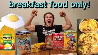 15,000 calorie challenge! (Breakfast edition)