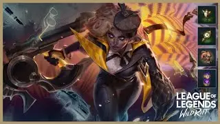 Psychic Detective Senna 2d Splash Art from Wild Pass | Wild Rift