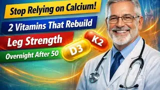 Stop Relying on Calcium! 2 Vitamins That Rebuild Leg Strength Overnight After 50&rdquo;