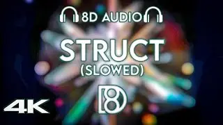 STRUCT (Slowed) - UdieNnx | BASS BOOSTED | 8D Audio | Use Headphones 🎧