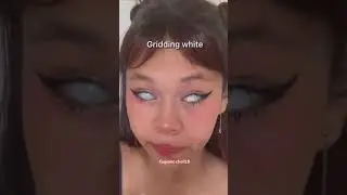 Want some creepy looks? Try on TTDEYE Colored Contacts 👻