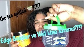 STYLE FACTOR EDGE BOOSTER GEL VS WETLINE XTREME GEL | IS IT WORTH THE COINS????|KIARA