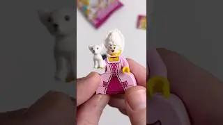 Шикарная дама с собачкой из 24 серии LEGO Minifigures здесь
