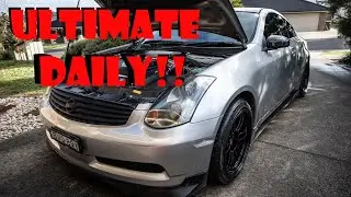 My Skyline Daily! Build Breakdown, Tour, Walk Around 4K| V35 Skyline/Infiniti G35, VQ35DE