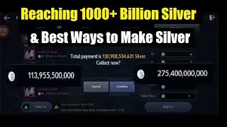 Black Desert Mobile Reaching 1000+ Billion Silver & Best Ways to Get Silver