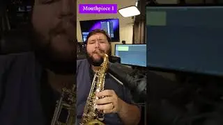 Can you guess which mouthpiece was $20? 🤔 Share your thoughts! #saxophone #jazz #compare